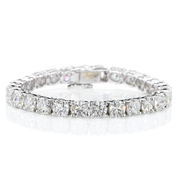Round Tennis Bracelet-Dileti
