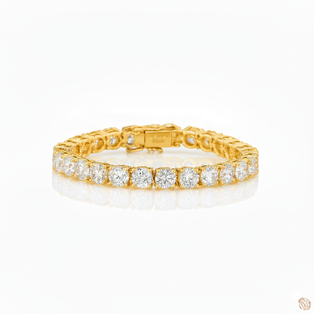 Round Tennis Bracelet