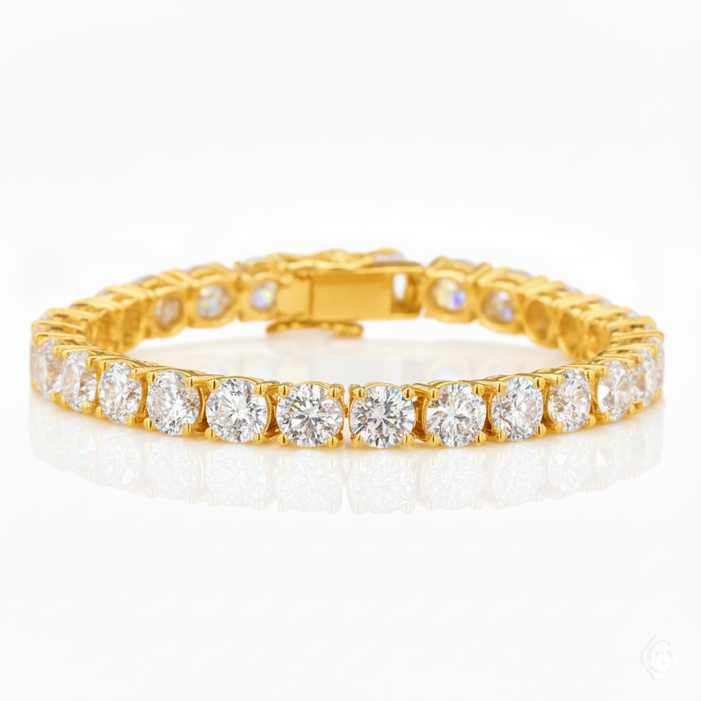 Round Tennis Bracelet