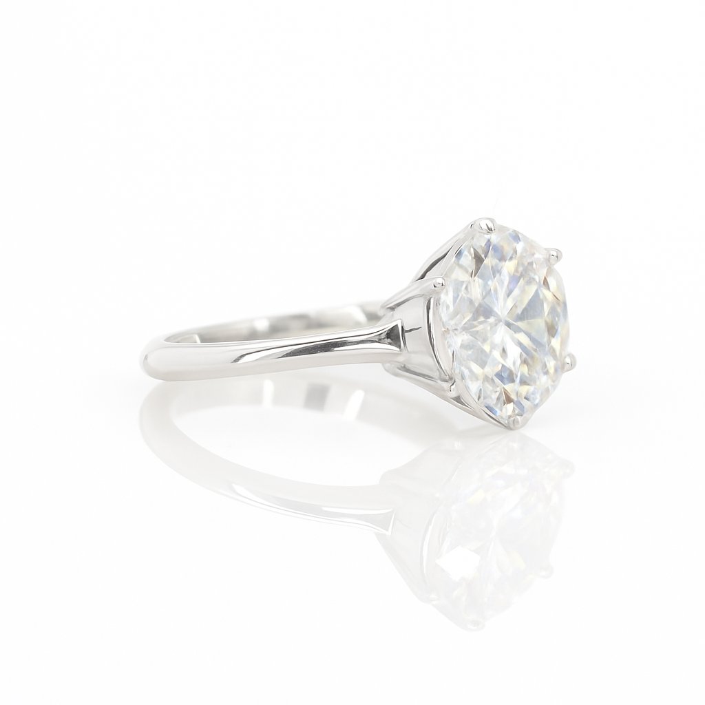 Six Prong Solitaire Ring