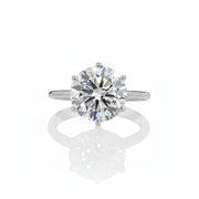 Six Prong Solitaire Ring-Dileti