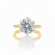 Six Prong Solitaire Ring-Dileti