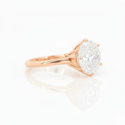 Six Prong Solitaire Ring-Dileti