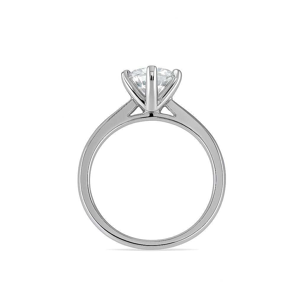 Ulla Classic Six-Prong Solitaire Ring