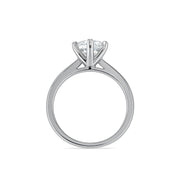 Ulla Classic Six-Prong Solitaire Ring-Dileti