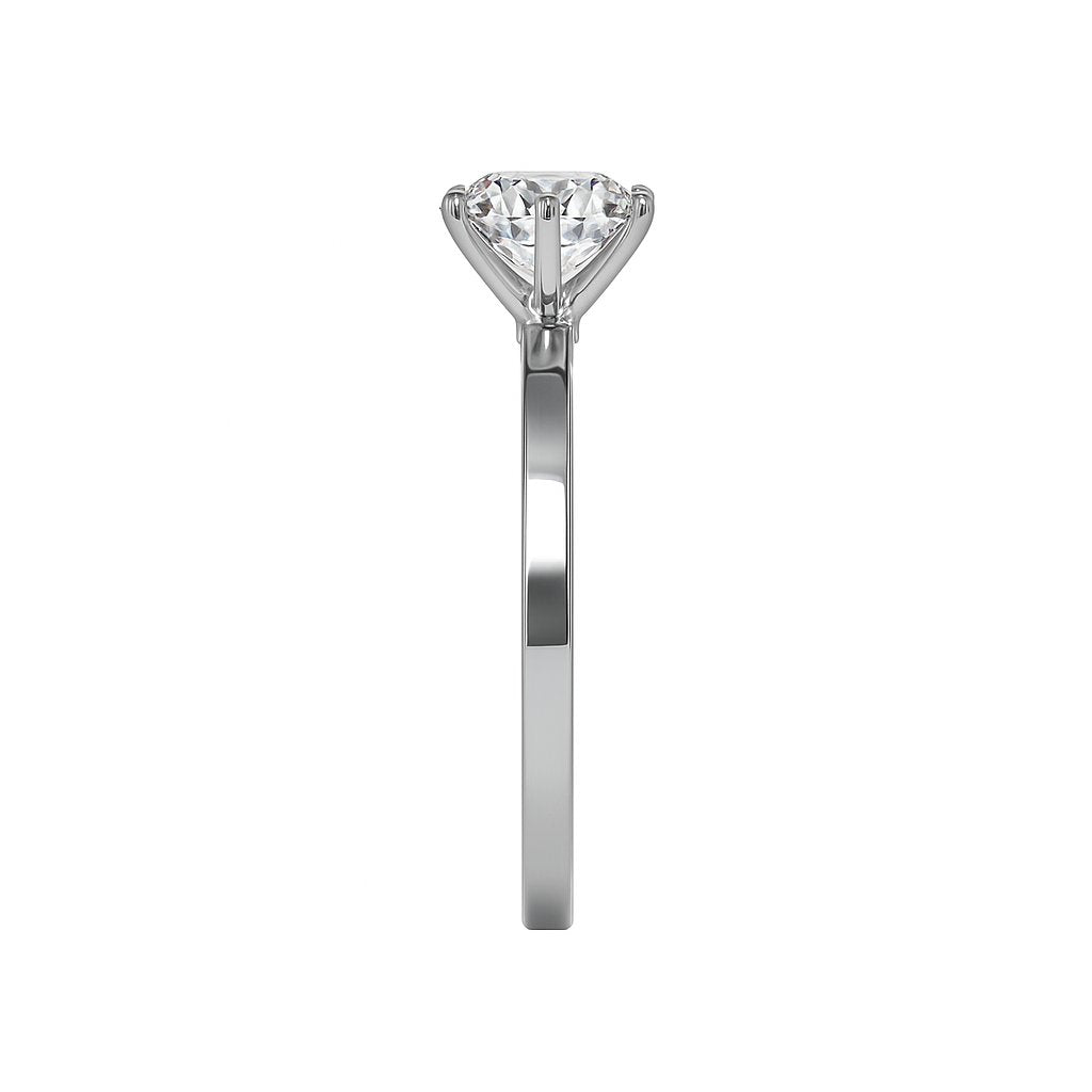 Ulla Classic Six-Prong Solitaire Ring