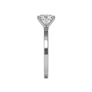Ulla Classic Six-Prong Solitaire Ring-Dileti