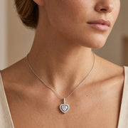 Halo Heart Pendant