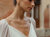 2 ctw Toi et Moi Yellow Coloured Pear Emerald Lab Grown Diamond Ring