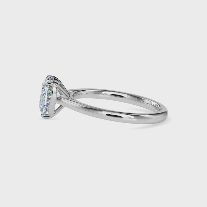 Olfea Solitaire Heart Ring