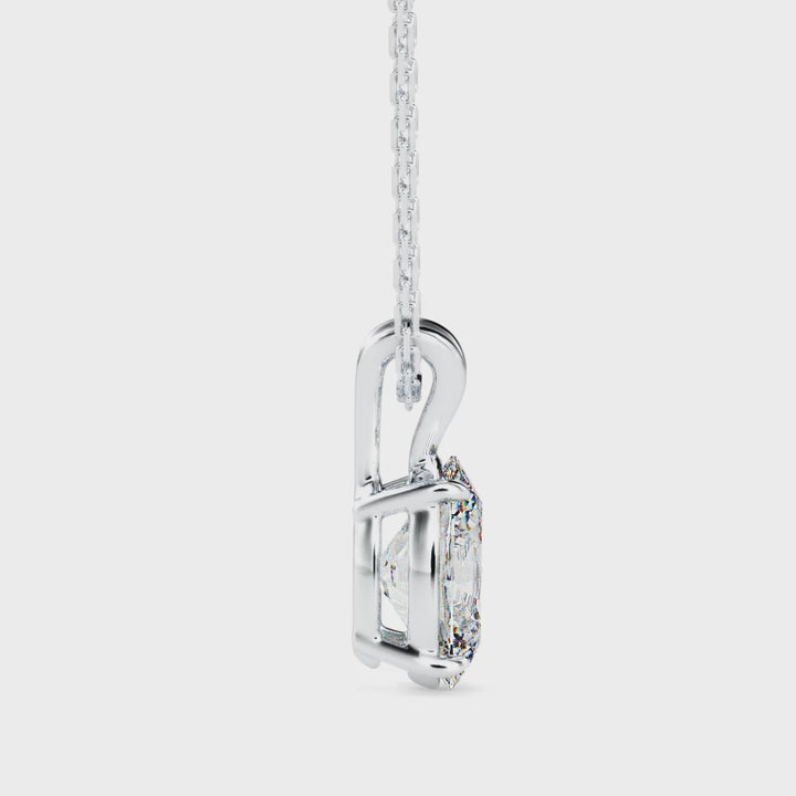 Aurelia Solitaire Oval Pendant