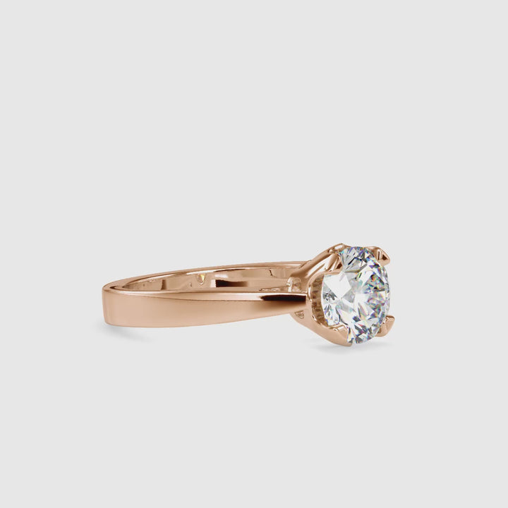 Andromeda Round Solitaire Ring