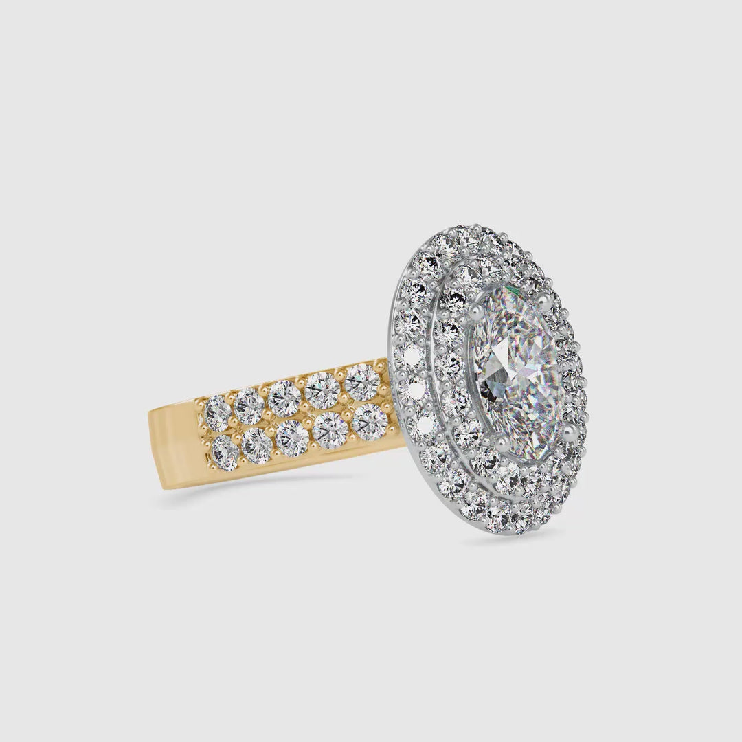 Eniko Oval Diamond Bouquet Ring