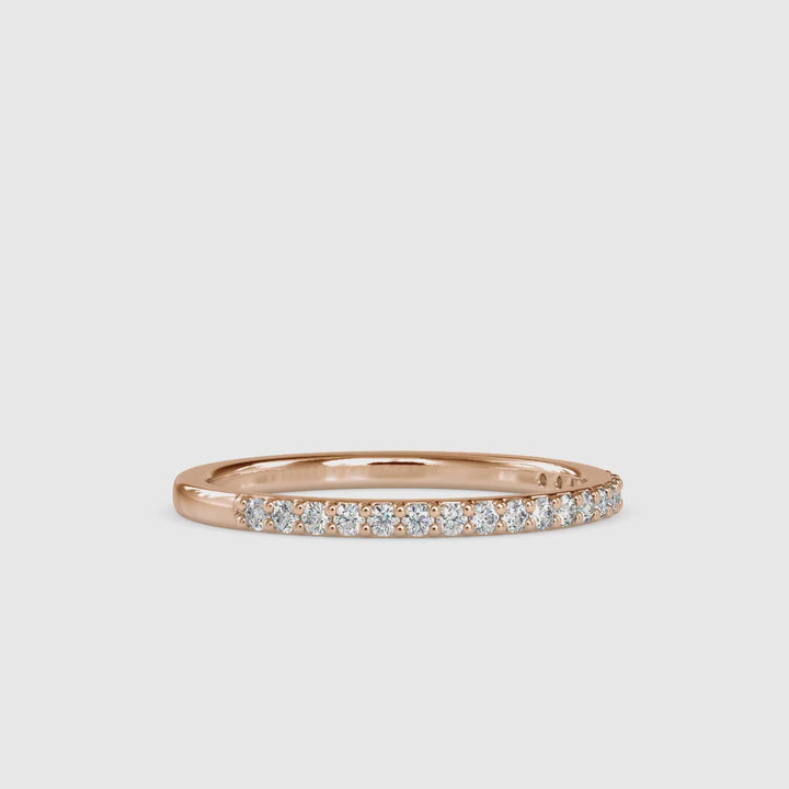 Round Classy Elegant Eternal Sparkle Ring