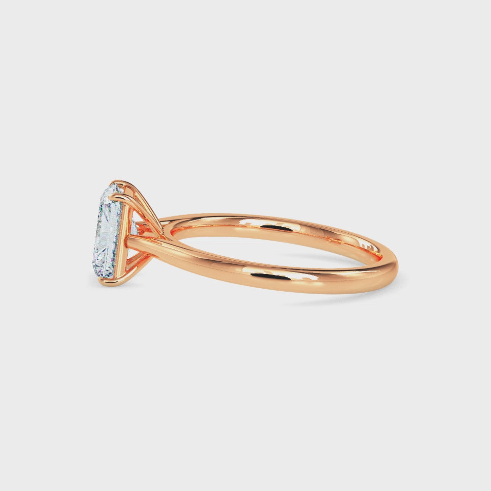 Larissa Solitaire Radiant Setting