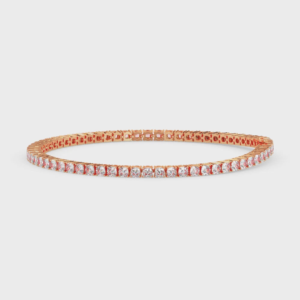 Radiant Cushion Tennis Bracelet