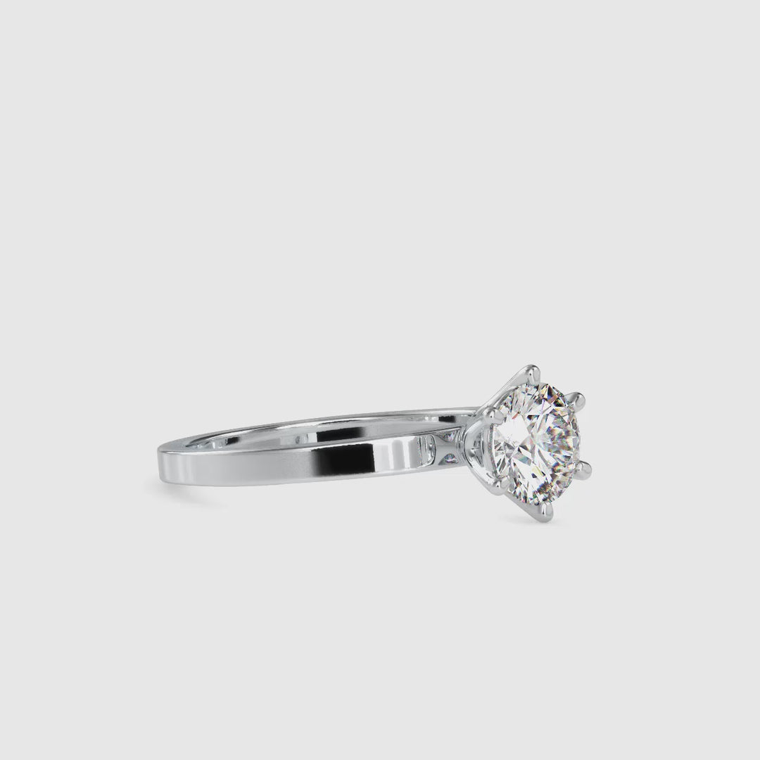 Ulla Classic Six-Prong Solitaire Setting