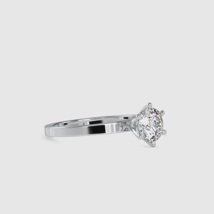 Ulla Classic Six-Prong Solitaire Ring