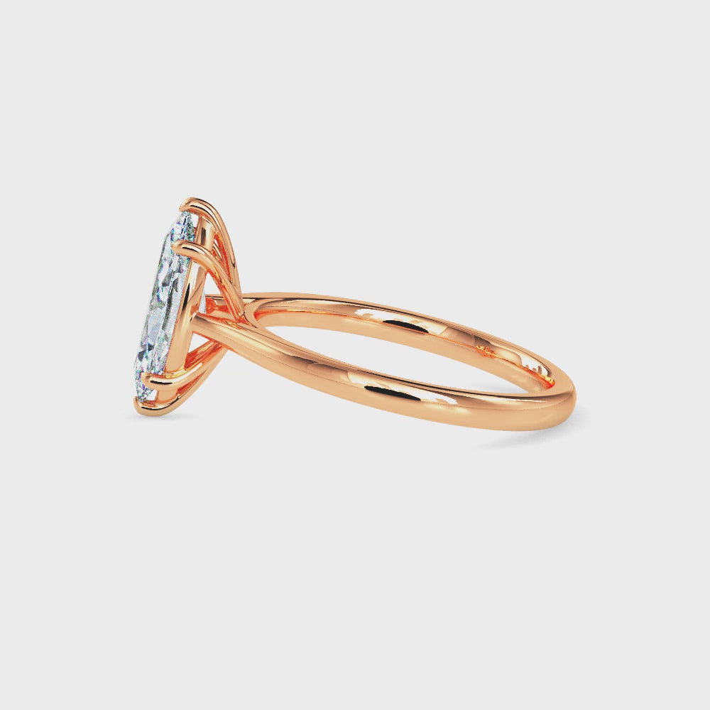 Clarice Solitaire Ring