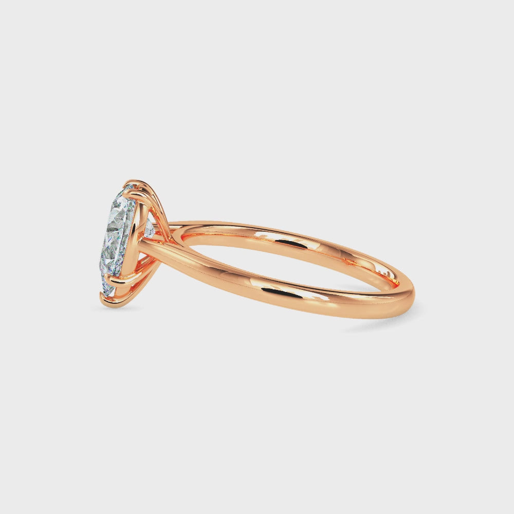 Blanca Solitaire Ring