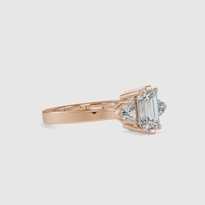 Stellar Prism Emerald Ring