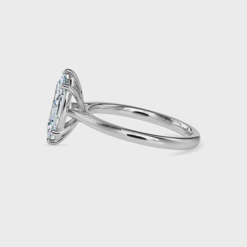 Clarice Solitaire Ring