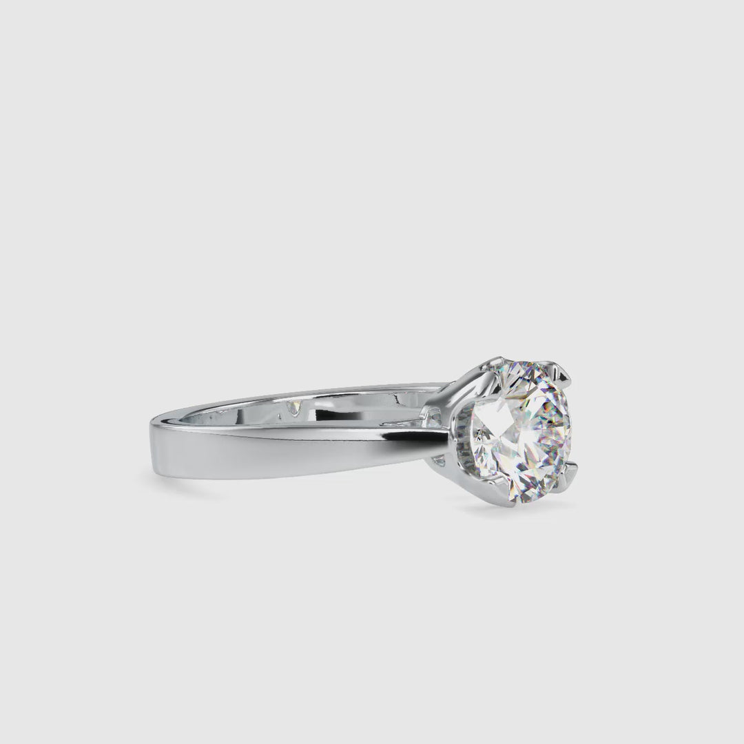 Andromeda Round Solitaire Ring